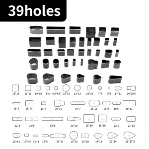 پک تیغه قالبی 39 تایی خرید از ووتا