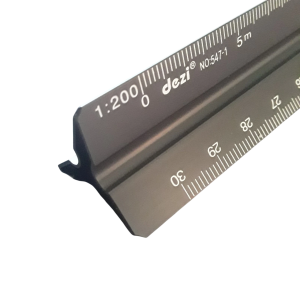 خط کش سه وجهی ساده برند dezi