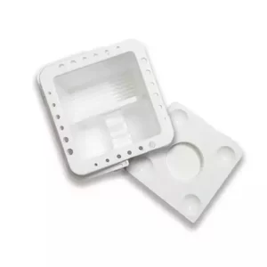 ظرف قلم شور سطلی مستطیلی