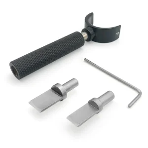 چاقوی بدنه مشکی owden با دو سر یدک